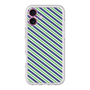 プレミアムパネル［ Small Stripe - Navy × Green ］