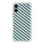 プレミアムパネル［ Small Stripe - Navy × Green ］
