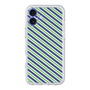 プレミアムパネル［ Small Stripe - Navy × Green ］