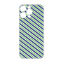 プレミアムパネル［ Small Stripe - Navy × Green ］