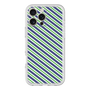 プレミアムパネル［ Small Stripe - Navy × Green ］