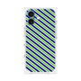 プレミアムパネル［ Small Stripe - Navy × Green ］