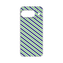 プレミアムパネル［ Small Stripe - Navy × Green ］