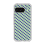 プレミアムパネル［ Small Stripe - Navy × Green ］