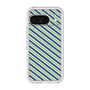 プレミアムパネル［ Small Stripe - Navy × Green ］