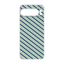 プレミアムパネル［ Small Stripe - Navy × Green ］