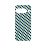 プレミアムパネル［ Small Stripe - Navy × Green ］