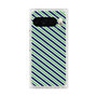 プレミアムパネル［ Small Stripe - Navy × Green ］