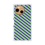 プレミアムパネル［ Small Stripe - Navy × Green ］