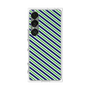 プレミアムパネル［ Small Stripe - Navy × Green ］
