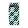 プレミアムパネル［ Small Stripe - Navy × Green ］