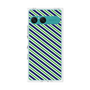 プレミアムパネル［ Small Stripe - Navy × Green ］