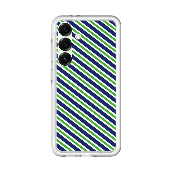 プレミアムパネル［ Small Stripe - Navy × Green ］