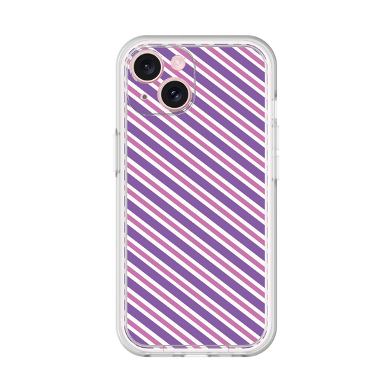 プレミアムパネル［ Small Stripe - Purple × Pink ］