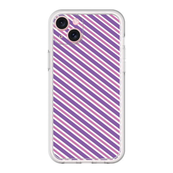 プレミアムパネル［ Small Stripe - Purple × Pink ］