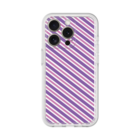 プレミアムパネル［ Small Stripe - Purple × Pink ］