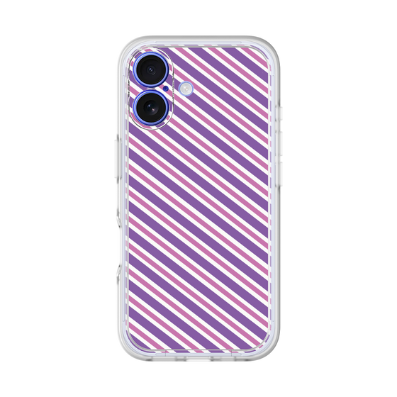 プレミアムパネル［ Small Stripe - Purple × Pink ］