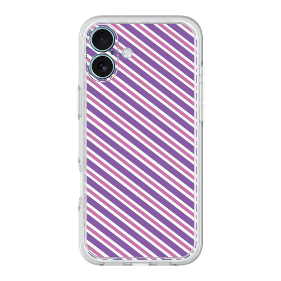 プレミアムパネル［ Small Stripe - Purple × Pink ］