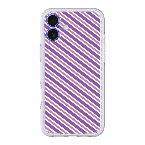 プレミアムパネル［ Small Stripe - Purple × Pink ］
