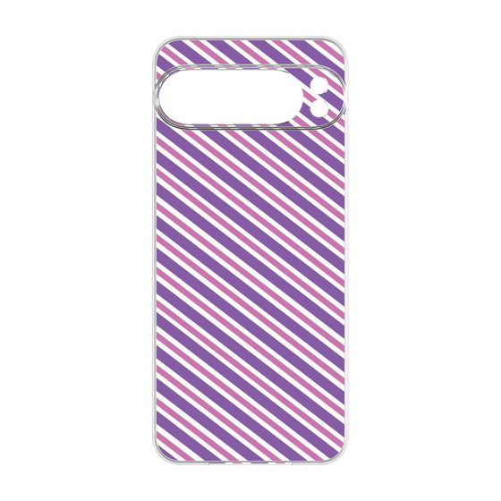 プレミアムパネル［ Small Stripe - Purple × Pink ］