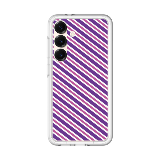 プレミアムパネル［ Small Stripe - Purple × Pink ］