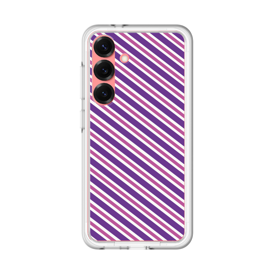 プレミアムパネル［ Small Stripe - Purple × Pink ］