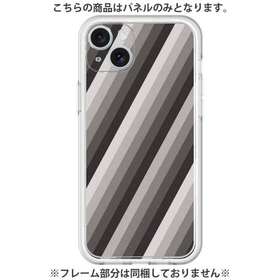 プレミアムパネル［ Middle Stripe - Black ］
