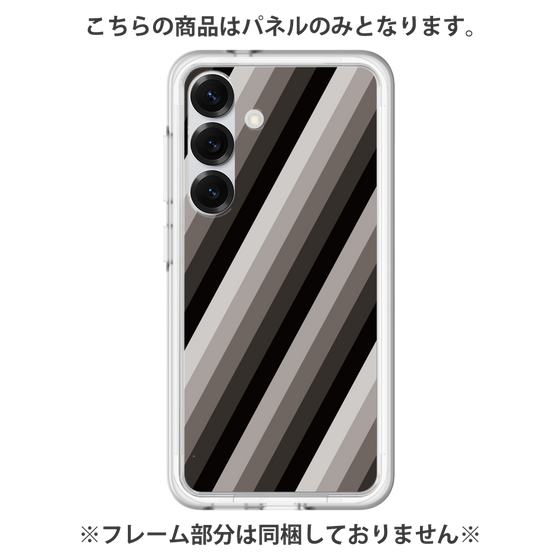 プレミアムパネル［ Middle Stripe - Black ］