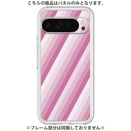 プレミアムパネル［ Middle Stripe - Pink ］