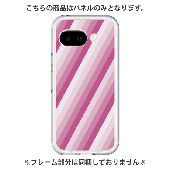 プレミアムパネル［ Middle Stripe - Pink ］