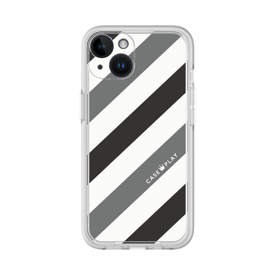 プレミアムパネル［ Big Stripe - Black × Gray ］