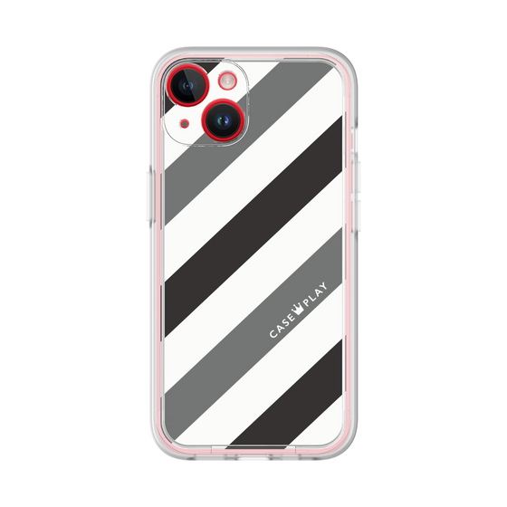 プレミアムパネル［ Big Stripe - Black × Gray ］