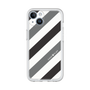 プレミアムパネル［ Big Stripe - Black × Gray ］