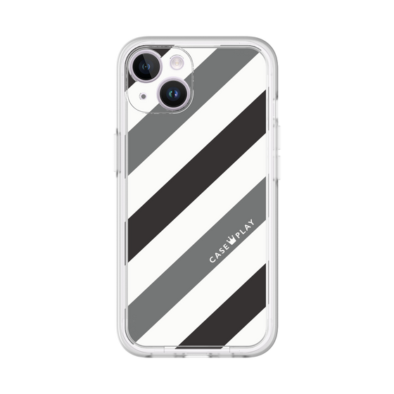プレミアムパネル［ Big Stripe - Black × Gray ］