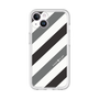 プレミアムパネル［ Big Stripe - Black × Gray ］