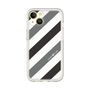 プレミアムパネル［ Big Stripe - Black × Gray ］