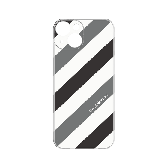 プレミアムパネル［ Big Stripe - Black × Gray ］