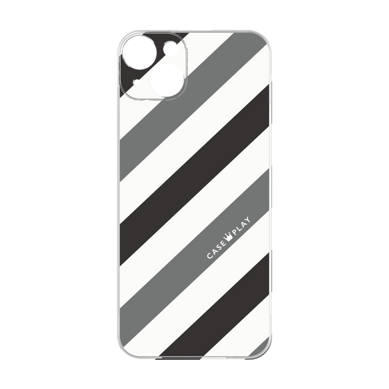 プレミアムパネル［ Big Stripe - Black × Gray ］