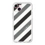 プレミアムパネル［ Big Stripe - Black × Gray ］
