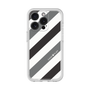 プレミアムパネル［ Big Stripe - Black × Gray ］