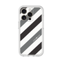 プレミアムパネル［ Big Stripe - Black × Gray ］