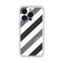プレミアムパネル［ Big Stripe - Black × Gray ］