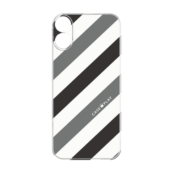 プレミアムパネル［ Big Stripe - Black × Gray ］