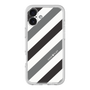 プレミアムパネル［ Big Stripe - Black × Gray ］