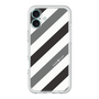 プレミアムパネル［ Big Stripe - Black × Gray ］