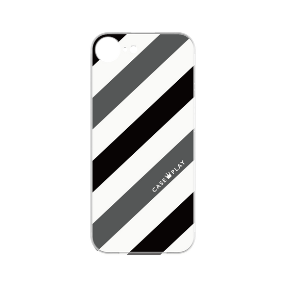 プレミアムパネル［ Big Stripe - Black × Gray ］