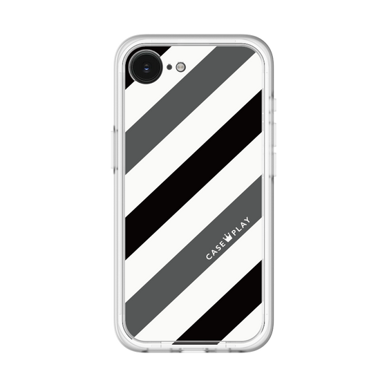 プレミアムパネル［ Big Stripe - Black × Gray ］
