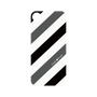 プレミアムパネル［ Big Stripe - Black × Gray ］