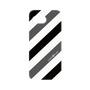 プレミアムパネル［ Big Stripe - Black × Gray ］