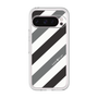 プレミアムパネル［ Big Stripe - Black × Gray ］